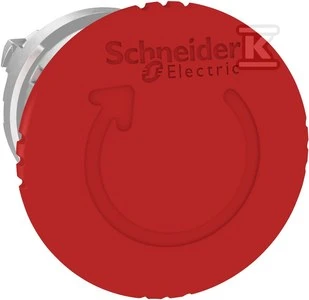 „Schneider Electric Raudon“ saugos mygtuko pavara sukamuoju būdu be foninio apšvietimo (ZB4BS844)