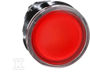 Schneider Electric Raudonojo mygtuko pavara su apšvietimu su spyruokliniu grąžinimu (ZB4BW343)