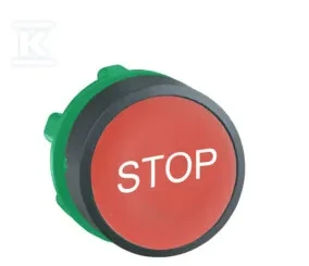 Schneider Electric Raudonas mygtukinis pavaros mechanizmas /STOP/ su savaiminio grįžimo funkcija (ZB5AA434)