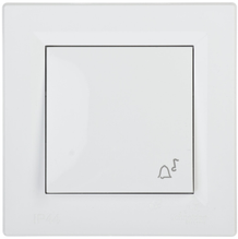 Schneider Electric Bell mygtukas Asfora balta - EPH0800221