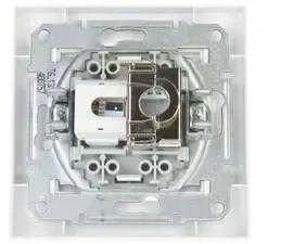 Schneider Electric RJ12 RJ45 baltas telekomunikacijų lizdas - EPH4900121