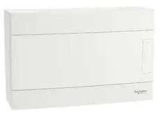 Schneider EZ9EUD112 Modulinis skirstomasis skydas 1x12 ant paviršiaus montuojamas IP40 Easy9 EZ9EU-1-12-NT-P baltos durys EZ9EUD112