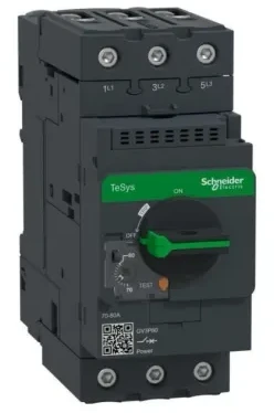 Schneider GV3P80 TeSys Deca Wyłącznik silnikowy 3P 70-80 A GV3P80
