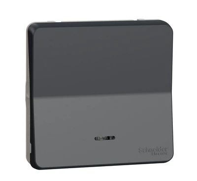 Schneider Electric Mureva Style Mygtuko mechanizmas su antracito apšvietimu MUR35127