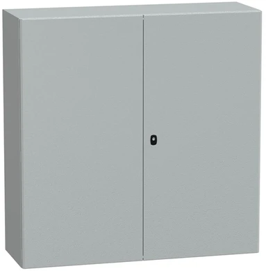 Schneider S3D 1200 x 1200 x 400mm IP55 korpusas su montavimo plokšte (NSYS3D1240DP)