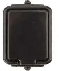 Schneider NT130H05 Kedras Vienas hermetiškas lizdas su/be 16A IP44 juodas Nt-130H NT130H05