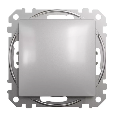 Schneider Electric Sedna Design Łącznik 1-biegunowy Sidabrinė aliuminio SDD113101