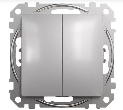 Schneider Electric Sedna Design žvakidės jungtis sidabro spalvos aliuminio SDD113105