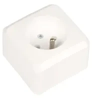Schneider WDE001030 Prima Lizdas pojedyncze su/u 16A IP20 balta GWN-130P WDE001030
