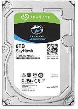 SEAGATE Surveillance Skyhawk 8TB HDD 7200rpm SATA serial ATA 6Gb/s 256MB cache 3.5inch 24x7 long-term usage BLK