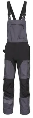 B Safety Darbinis puskombinez Bo Safety Cirius, juoda/pilka, 56 dydis