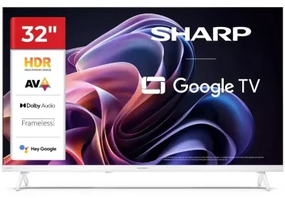 Sharp LC-32HF2265EW 81,3 cm (32") HD išmanusis televizorius su Wi-Fi, baltas