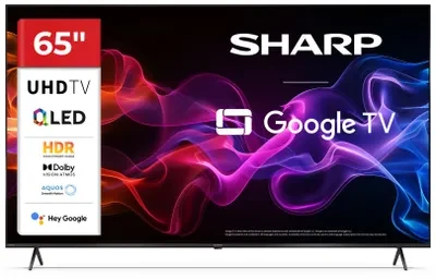 Televizorius Sharp | 65HP5265E | 65 | Smart TV | Google TV | UHD | Juodas