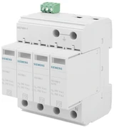 Siemens Viršįtampių iškroviklis C TYPE 2 4P 20kA 350V 3+1 TN-S sistema su signaliniais kontaktais 5SD7464-1