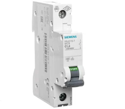 „Siemens“ grandinės pertraukiklis 1P C 1.6A 6kA AC (5SL6115-7)