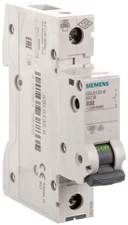 „Siemens“ grandinės pertraukiklis 1P B 32A 6kA AC/DC (5SL6132-6)