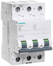 Siemens 3P C 50A 6kA AC / DC (5SL6350-7)