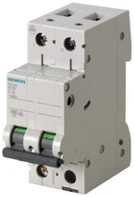Siemens 5SL6510-7 Grandinės pertraukiklis 1+N C 10A 6kA AC 5SL6510-7
