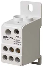 Siemens 5ST2505 Paskirstymo blokas 125A 1P 690V 1x10-35mm2 1x6-16mm2 6x2.5-16mm2 DIN 5ST2505
