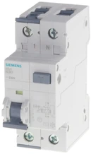 Siemens 5SU1356-1KK16 Diferencialinis grandinės pertraukiklis 2P 16A C 0.03A tipas AC 6kA 5SU1356-1KK16