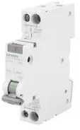 Siemens liekamasis grandinės pertraukiklis 2P 10A B 0.03A tipas AC 5SV1316-0KK10
