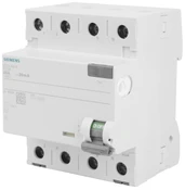 Siemens 5SV3342-6 srovės nuotėkio jungiklis 4P 25A 0.03A A tipas 30mA 230V SENTRON 5SV3342-6