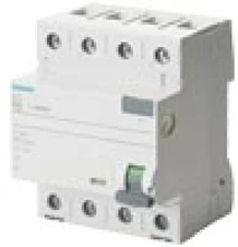 Siemens 5SV3444-6 RCD 4P 40A 0.1A A tipas 100mA 400V SENTRON 5SV3444-6