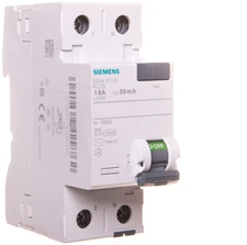 Siemens 5SV4311-0 Liekamosios srovės grandinės pertraukiklis 2P 16A 0,03A Tipas AC 30mA 230V SENTRON 5SV4311-0