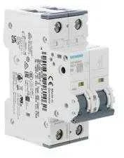 Siemens 5SY4206-6 Grandinės pertraukiklis 2P B 6A 10kA SENTRON 5SY4206-6