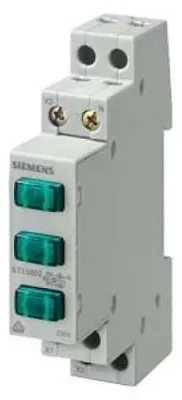 Siemens Modular lempa 3 fazių 400V žalia (5TE5802)
