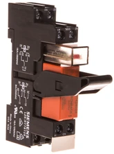 Siemens 2P 2.5A 24V DC sąsajos relė su LED (LZS:RT4A4L24)
