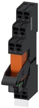 Siemens LZS:RT4D4L24 Pilna relė RT serija 2P 24V DC su loginio atskyrimo raudono LED modulio jungtimi. spyruoklė LZS:RT4D4L24