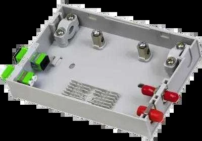 Sieninė paskirstymo dėžutė (4xSC simplex / 4xLC duplex) ALANTEC
