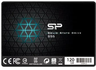Silicon Power | Slim S55 | 120 GB | Solid-state drive sąsaja SATA | Skaitymo greitis 550 MB/s | Rašymo greitis 420 MB/s