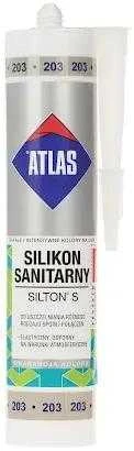 SILIKON SANITARNY SIL-S280-ST/ATLAS SILTON S KARTUSZ 280 ml STALOWY