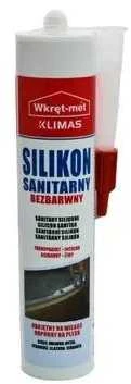 Quantec SANITARINIS SILIKONAS SSA-310-BB UŽTAISAS 310&nbsp;ml BESPALVIS WKRĘT-MET KLIMAS