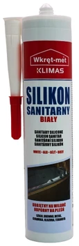 Quantec SANITARINIS SILIKONAS SSA-310-BI UŽTAISAS 310 ml BALTA WKRĘT-MET KLIMAS