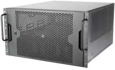 SilverStone SST-RM61-312, Rack-case - juodas, 6 Hheneinheiten