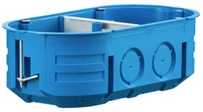 Simet 2 krypčių įleidžiama dėžutė 60N 60mm mėlynas tinkas - 32090203