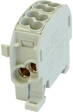 Simet 1 potencialo perjungiamas paskirstymo blokas 100A 4x2,5-25mm2 pilkas SCB 25-Cu 81503002
