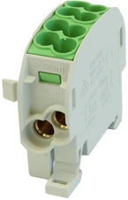 Simet 1-potencialus perjungiamas paskirstymo blokas 100A 4x2,5-25mm2 žalia SCB 25-Cu 81503005