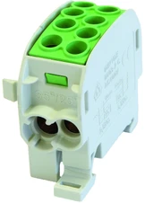 Simet 1 potencialo perjungiamas paskirstymo blokas 125A 2x4-35mm2, 2x2,5-25mm2 žalias SCB 35-Cu 81504005