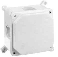 Simet 83023006 Virštinkinė dėžutė 103x103x60mm IP44 balta PK-2P 83023006