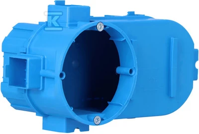 Simet 2-nang SE 60mm įleidžiama dėžė mėlyna (34117203)