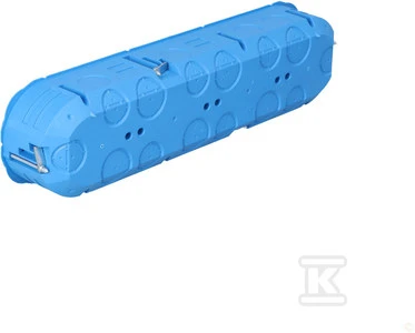 Simet Keturguba įleidžiamoji dėžutė 60mm regips mėlyna P4x60K 32326203