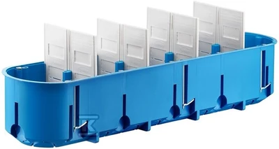 Simet 5 krypčių įleidžiama dėžė P5x60D 60mm Regips Gili Mėlyna - 32099203