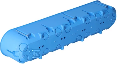 Simet 5 krypčių įleidžiama dėžė P5x60D 60mm Regips Gili Mėlyna - 32099203