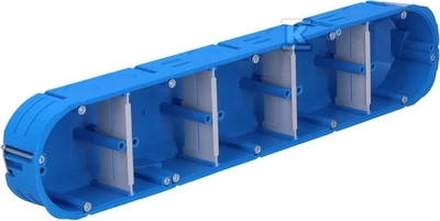 Simet Dėžutė tuščioms sienoms 5x60mm MULTIBOX plokštė mėlyna P5x60K savaime užgesanti be halogenų 32328203