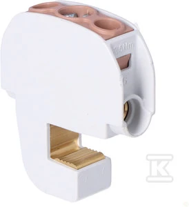 Simet ZACISK IZOLOWANY SBB16 86105 BRĄZ