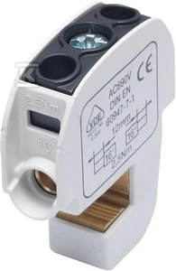 Simet Izoliuotas gnybtų blokas SBB 16 (86105) SIMBLOCK juodas 81550007